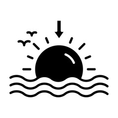 Sunset Icon