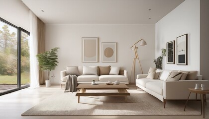 Fototapeta premium Creating a functional layout for entertaining guests