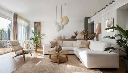 Creating a stylish dining area in living rooms