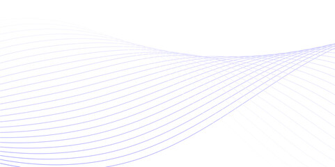 Abstract color smooth stripe dynamic wave line on a white stylized line art background. Design element technology suit for banner, poster, cover, brochure, flyer, website. vector illustration