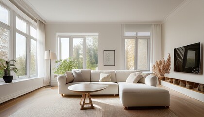 Fototapeta premium Choosing the right curtains for privacy and style