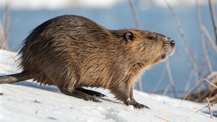 Beaver tail, symbol of nature and hard work.