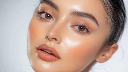 Fototapeta premium close up portrait of woman