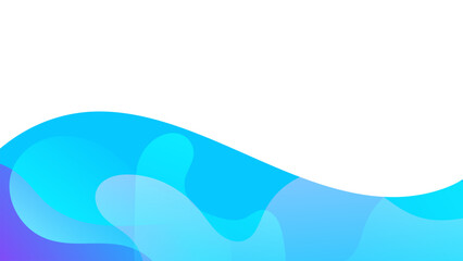 Vector modern purple gradient colorful background with wave and geometric shapes on white background