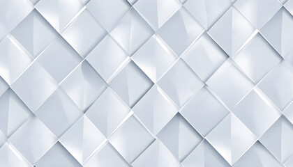 Minimalistic white abstract geometric shapes background with clean design, ideal for presentations, creative projects, modern layouts, and artistic compositions