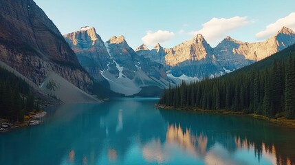 Fototapeta premium Moraine Lake in Canada