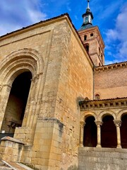 Travel photography in Old Town of Segovia, Spain 