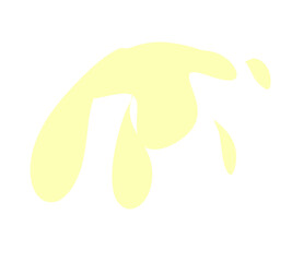 Yellow splash