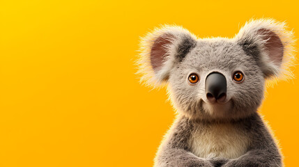 Fototapeta premium Illustration of cute koala