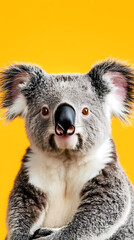 Naklejka premium Illustration of cute koala