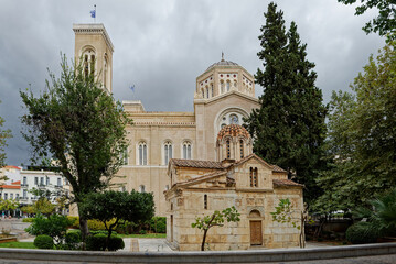 Obraz premium Griechenland - Athen - Kirche Agios Eleftherios