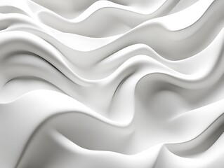 Obraz premium Elegance in Motion: A Dance of White Swirls