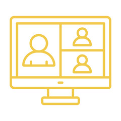 Video Conference Icon