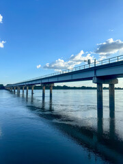Obraz premium pier on the beach
