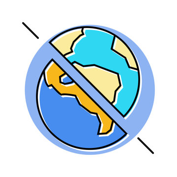 the existence of parallel universes color icon vector. the existence of parallel universes sign. isolated symbol illustration