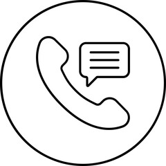 Phone Message Icon