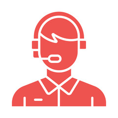 Call Center Agent Icon