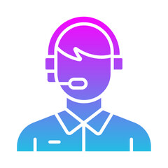 Call Center Agent Icon