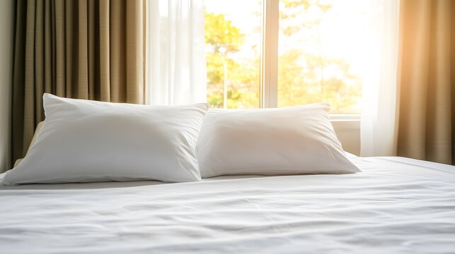 Hospital bed in ward, where life's fragility meets compassionate care, symbolizing hope and healing in a nurturing environment.