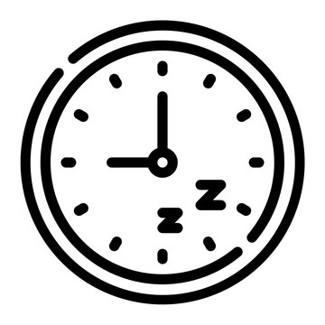 recommend clip art: clock line icon