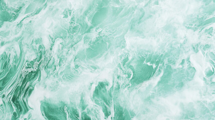 Obraz premium Soft green mint gradient background evoking freshness renewal and calm featuring a seamless blend of soothing hues symbolizing growth harmony and tranquility ideal for minimalist designs and natural t