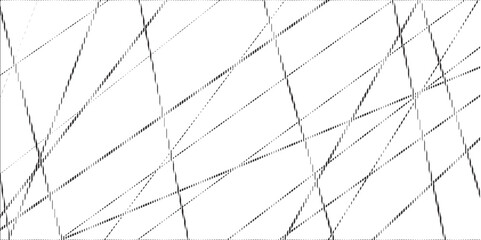 Abstract geometric lines background. Abstract black random chaotic liens with many squares and triangles shape background.