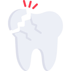 Broken Tooth Icon