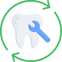Teeth Restoration Icon