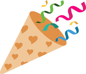 New Year Trumpet Decoration