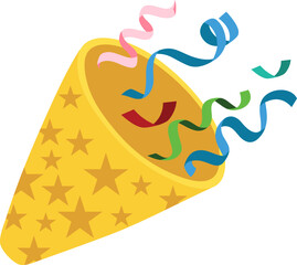 New Year Trumpet Decoration