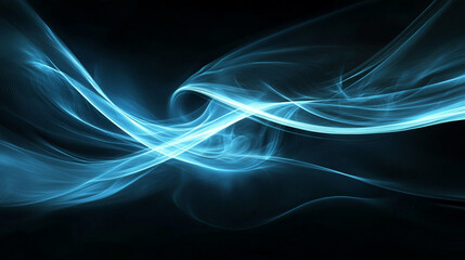 Obraz premium Dark abstract black gradient background evoking a sense of chaos simplicity and mystery symbolizing complexity order within disorder and a journey into the unknown depths of thought and emotion