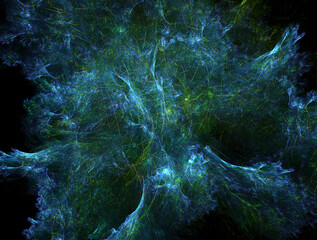 Imaginatory fractal abstract background Image