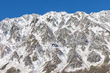 snow covered mountain