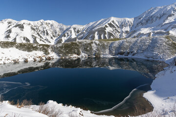 snow covered mountain
