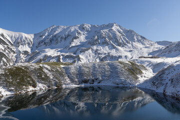 lake in winter