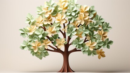 Fototapeta premium tree in a vase