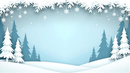 christmas background with christmas tree