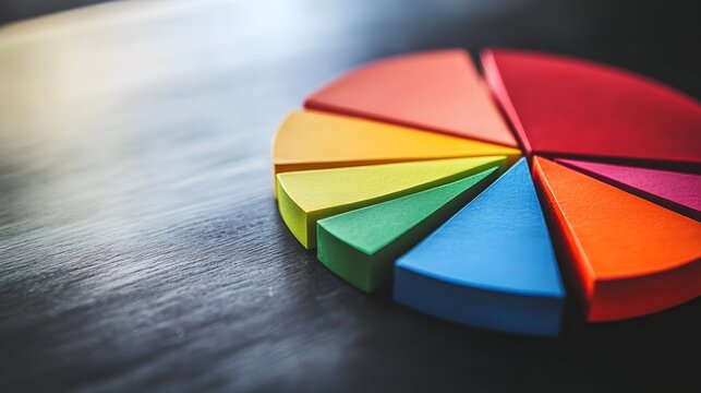 A pie chart depicting the top contributors to profitability (e.g., cost reduction, innovation, marketing)