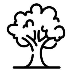 tree Line Icon