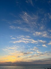 Obraz premium sunset over the sea