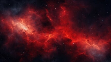 Fototapeta premium abstract red universe nebula clouds in space. wallpaper background