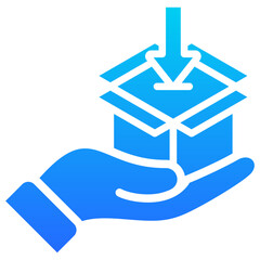 Fototapeta premium Packaging Icon