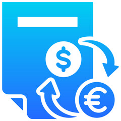 Obraz premium Exchange Rate Icon