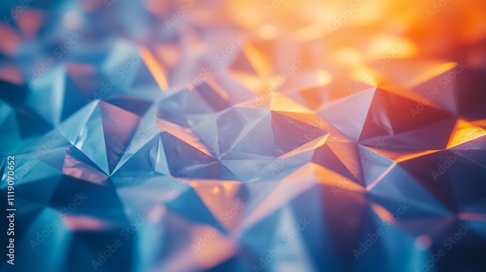 Poster textured surface with dynamic lighting creating an abstract visual effect on the surface