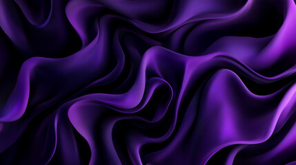 Obraz premium Fluid purple gradient background with smooth organic shapes