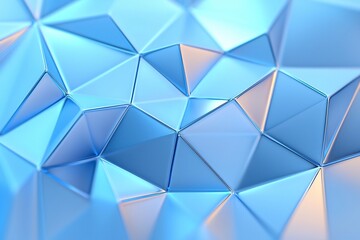 Sleek Metallic Geometric Sculpture with Intricate Abstract Patterns and Cinematic Lighting