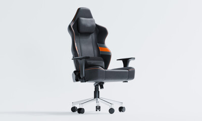 3d render of ergonomic computer gaming chair for office or gamer room © mtkang