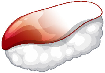 Delicious Sushi Nigiri Illustration