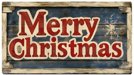 Rustic Wooden Christmas Sign Merry Christmas Greetings