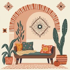 Boho room